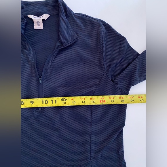 Tommy Bahama Top Maritime Navy Long Sleeve Golf Tennis Shirt Pullover New Large - Picture 13 of 15